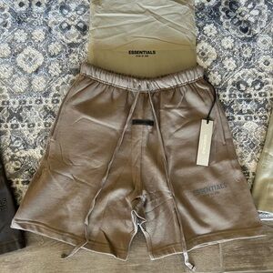 Essentials Brown Shorts